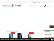 Tablet Screenshot of farmacialugagnano.it